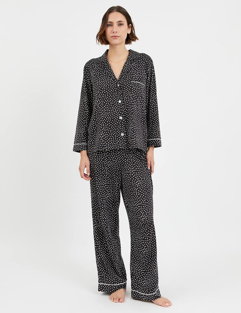 PJ Boyfriend Agnes Black Dots 