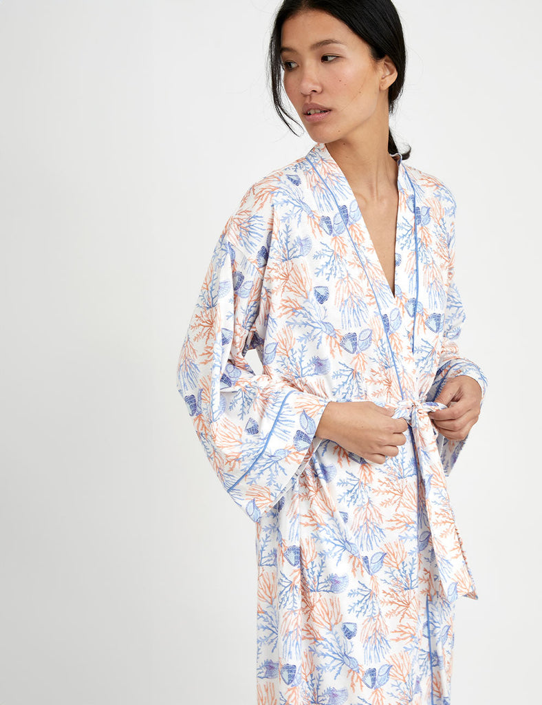 kimono ocean blues mar blanco